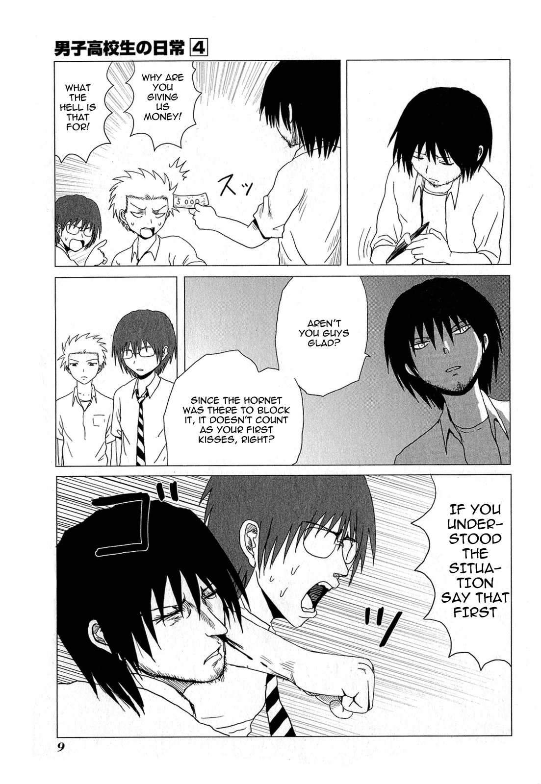 Danshi Koukousei no Nichijou Chapter 52 page 10 - Chapter 52: High School Boys And Fortune-telling