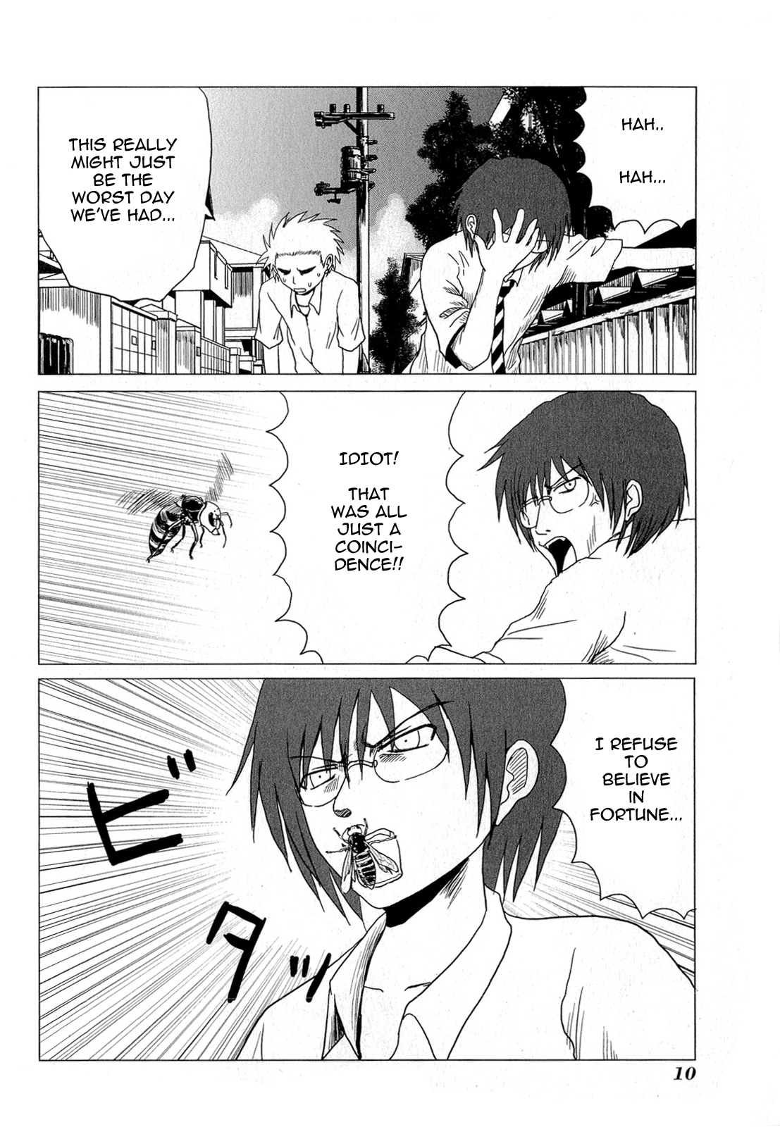 Danshi Koukousei no Nichijou Chapter 52 page 11 - Chapter 52: High School Boys And Fortune-telling