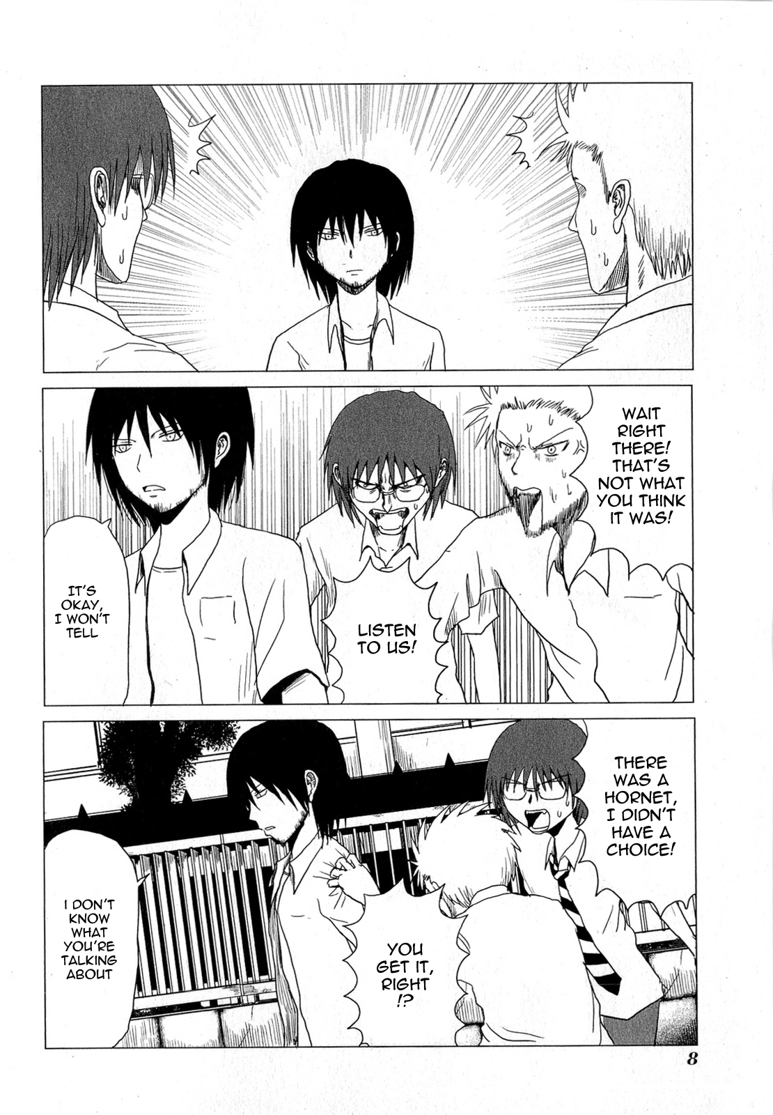 Danshi Koukousei no Nichijou Chapter 52 page 9 - Chapter 52: High School Boys And Fortune-telling