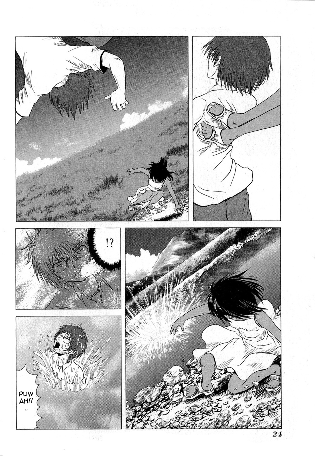 Danshi Koukousei no Nichijou Chapter 54 page 4 - Chapter 54: High School Boys And Dropkick