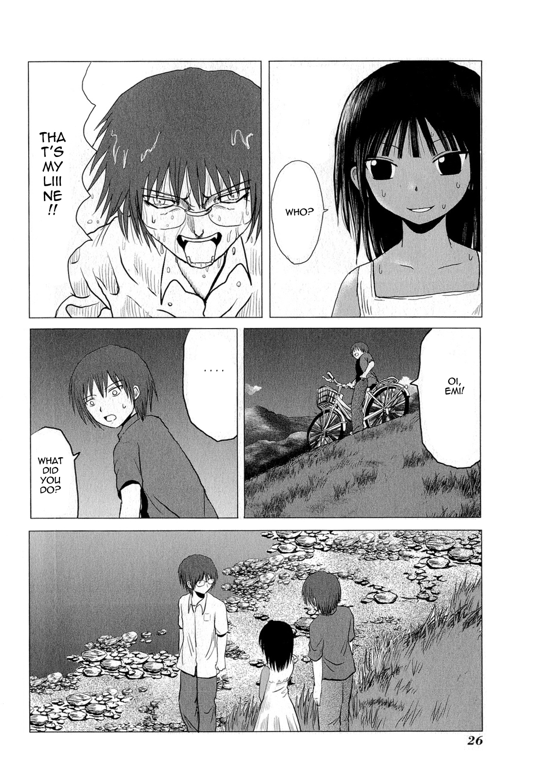 Danshi Koukousei no Nichijou Chapter 54 page 6 - Chapter 54: High School Boys And Dropkick