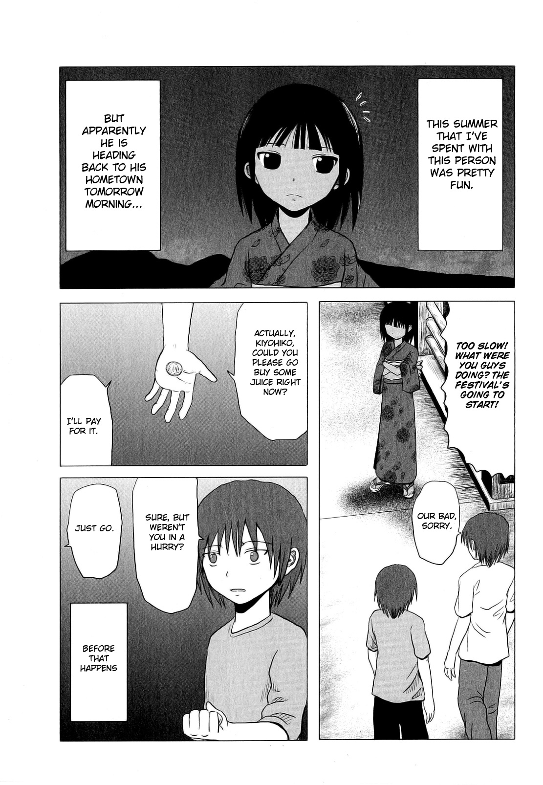 Danshi Koukousei no Nichijou Chapter 55 page 3 - Chapter 55: High School Boys And The End Of Summer