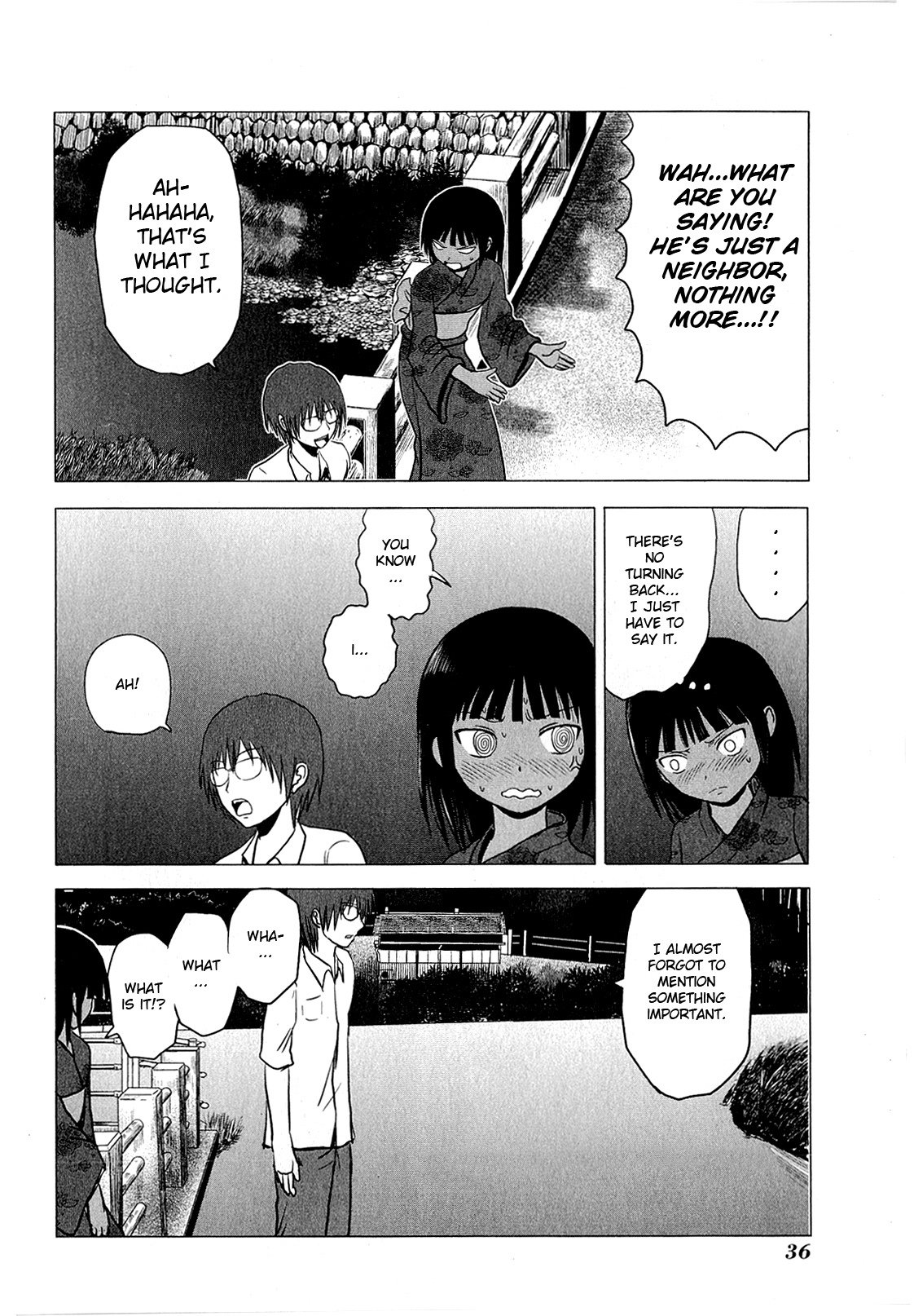 Danshi Koukousei no Nichijou Chapter 55 page 6 - Chapter 55: High School Boys And The End Of Summer