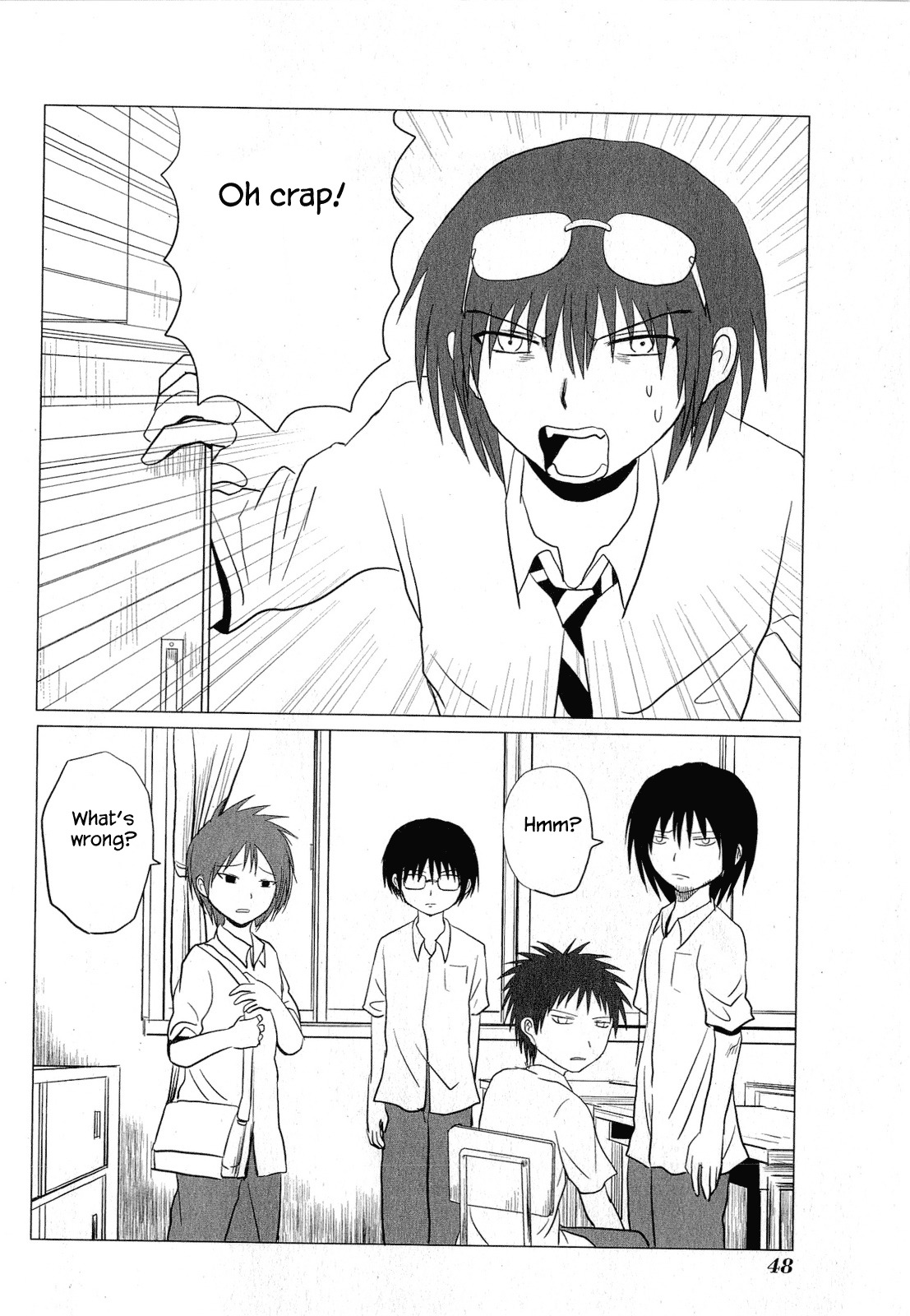 Danshi Koukousei no Nichijou Chapter 57 page 2 - Chapter 57: High School Boys And Glasses
