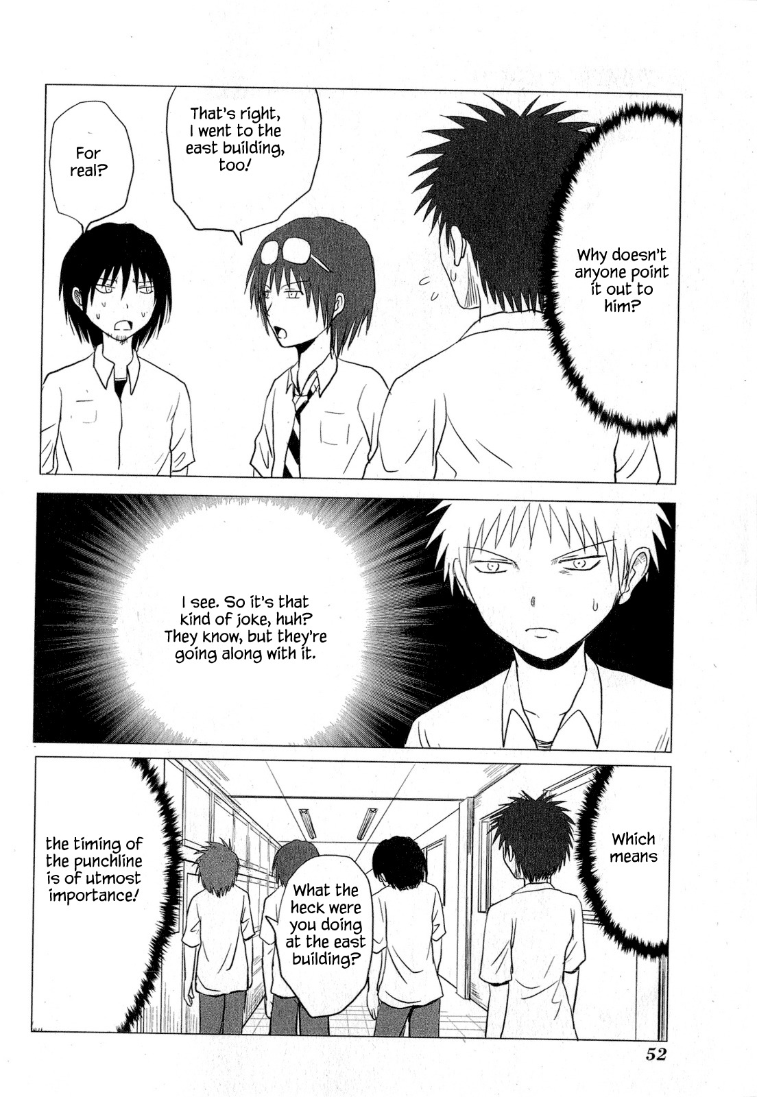 Danshi Koukousei no Nichijou Chapter 57 page 6 - Chapter 57: High School Boys And Glasses
