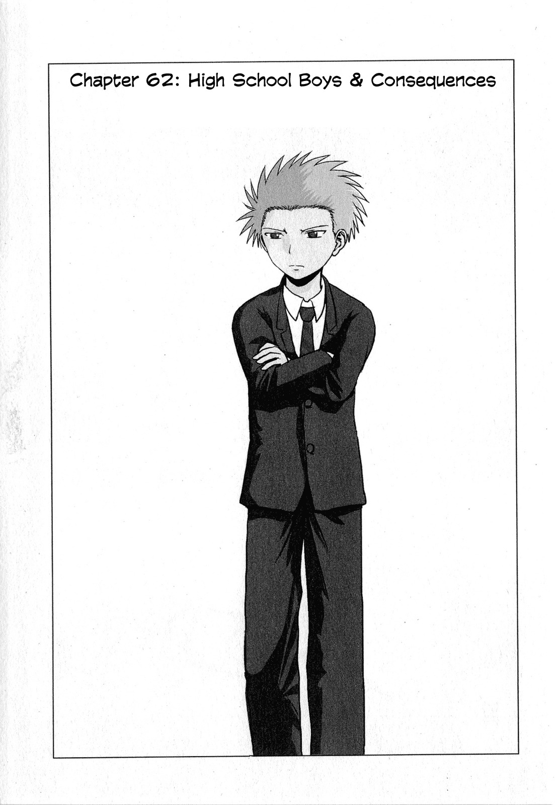 Danshi Koukousei no Nichijou Chapter 62 page 1 - Chapter 62: High School Boys And Consequences