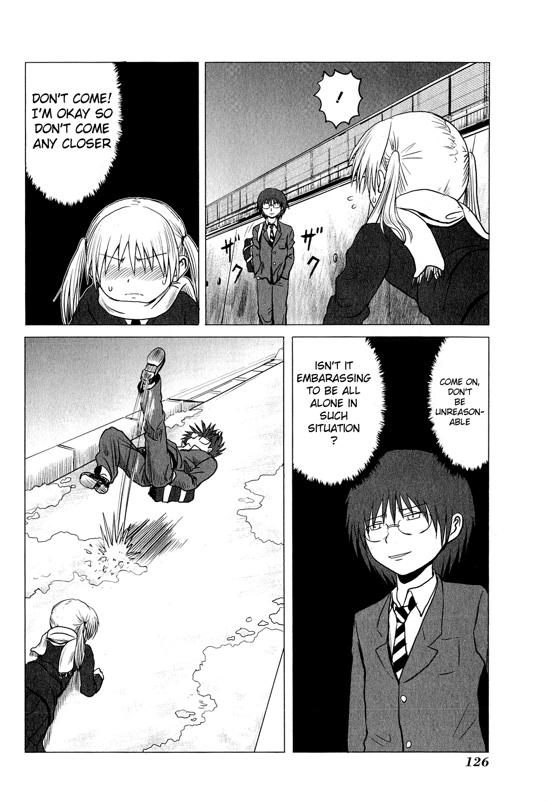 Danshi Koukousei no Nichijou Chapter 66 page 4 - Chapter 66: High School Boys And The Ground
