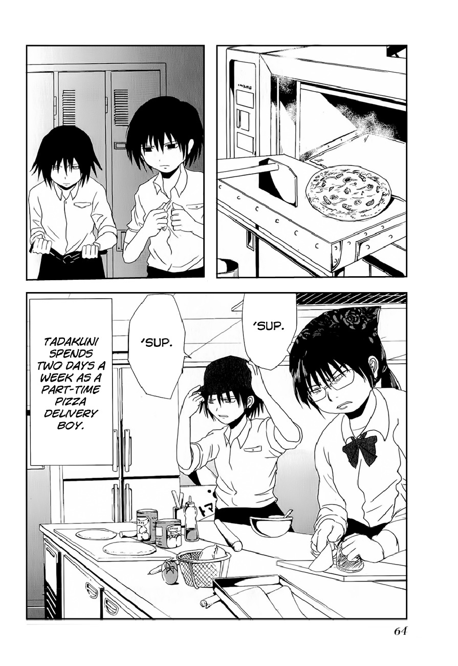 Danshi Koukousei no Nichijou Chapter 7 page 2 - Chapter 7: High School Boys And The Convex Mirror Girl