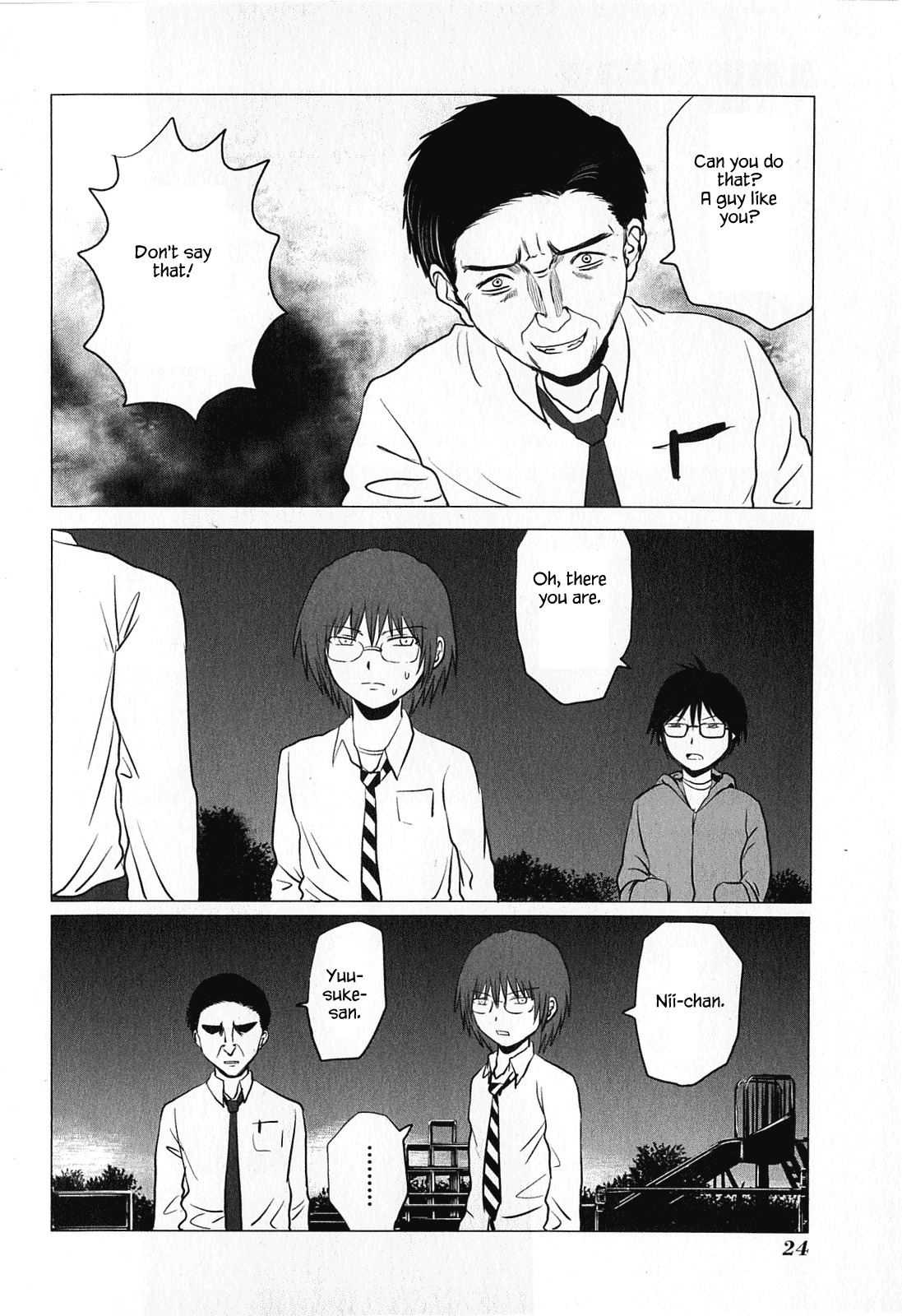 Danshi Koukousei no Nichijou Chapter 70 page 6 - Chapter 70: High School Boys And Father