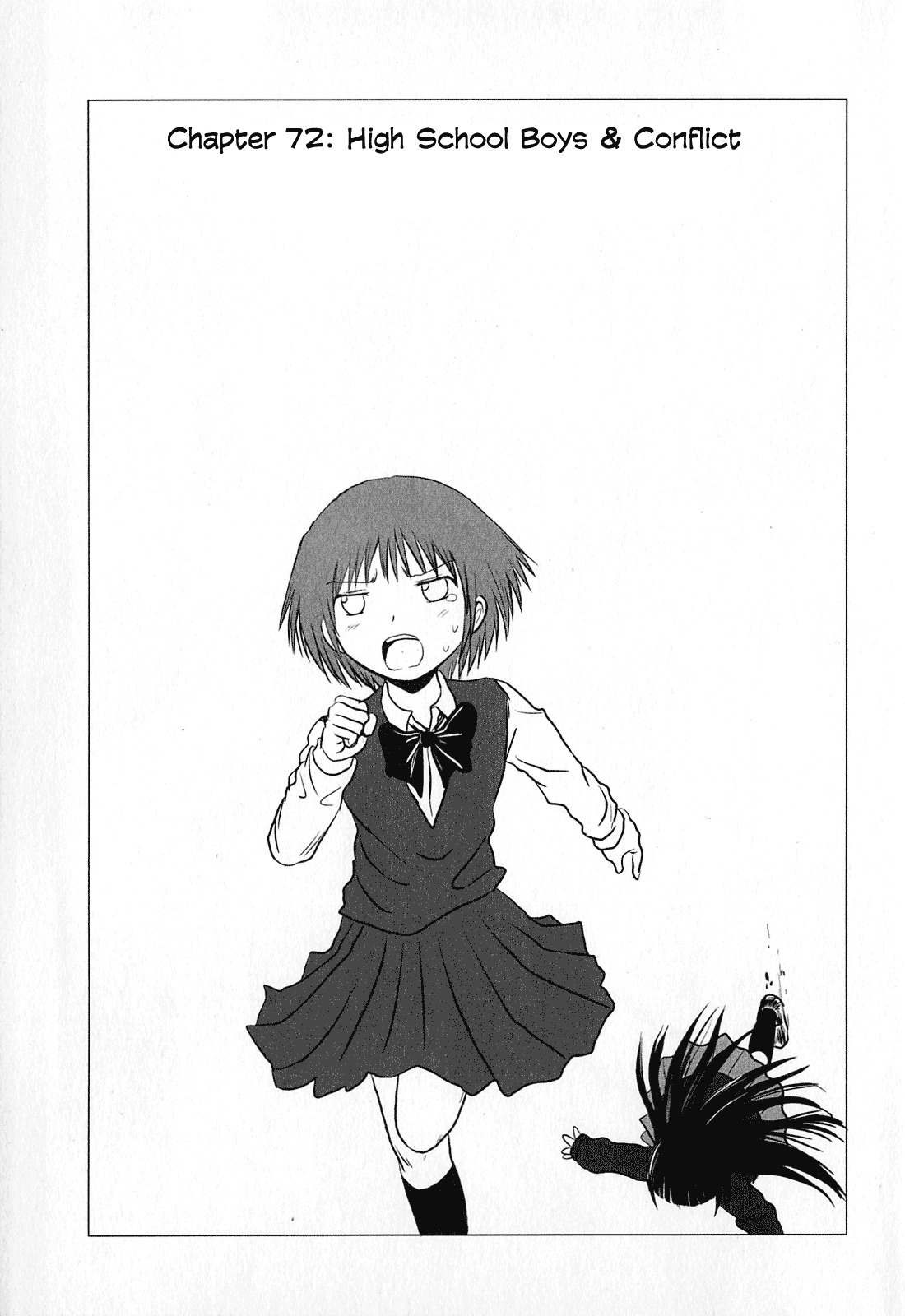 Danshi Koukousei no Nichijou Chapter 72 page 1 - Chapter 72: High School Boys And Conflict