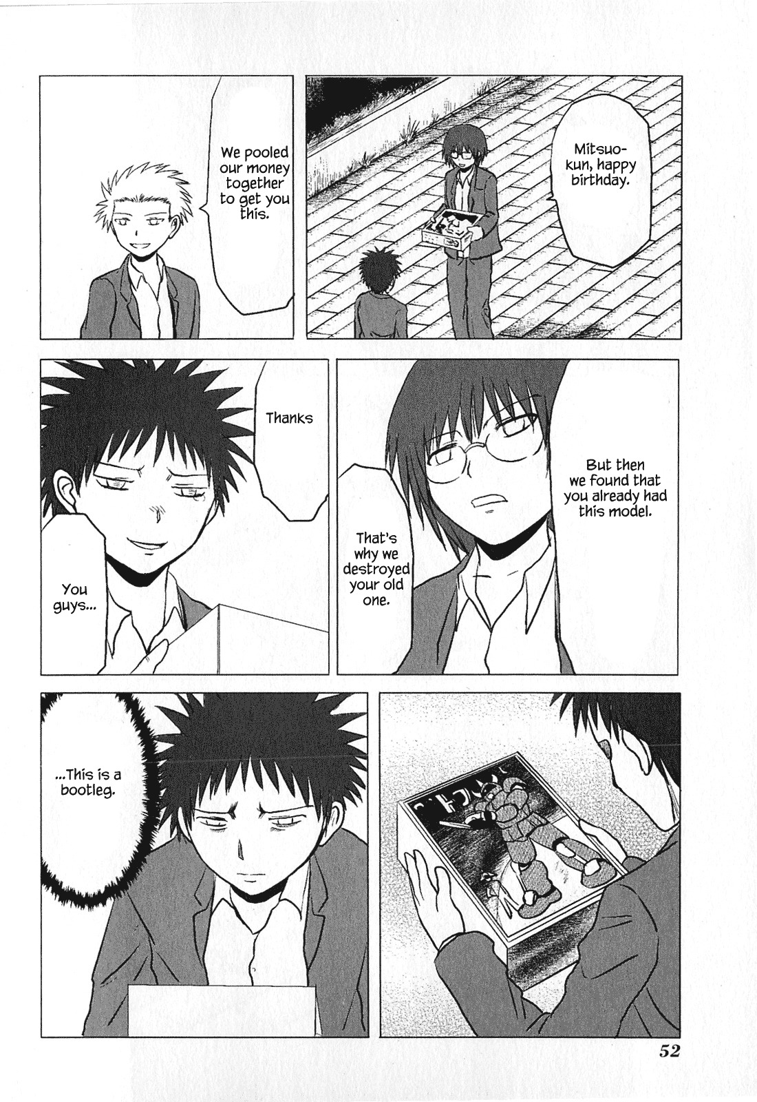 Danshi Koukousei no Nichijou Chapter 73 page 10 - Chapter 73: High School Boys And Kick the Can
