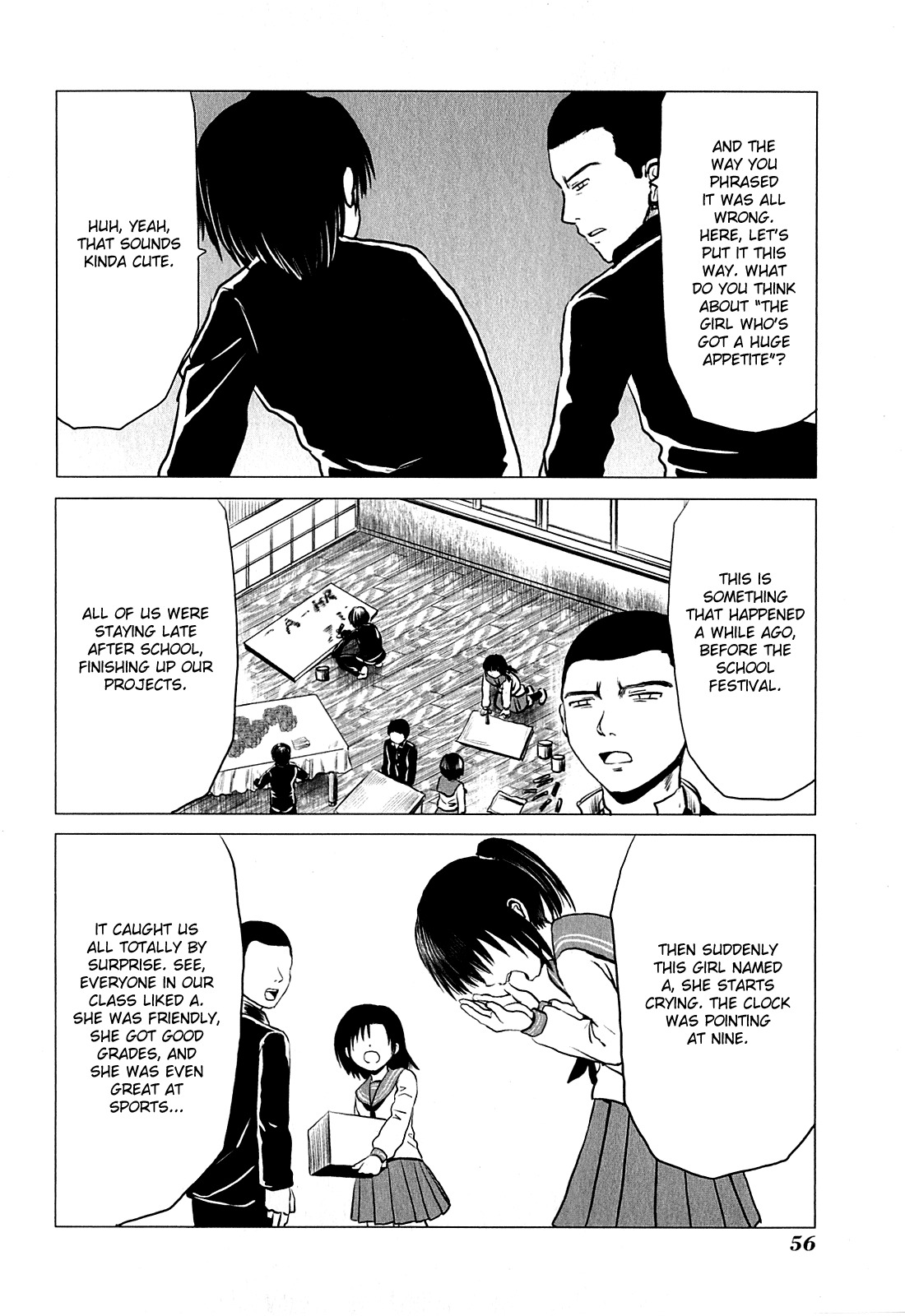 Danshi Koukousei no Nichijou Chapter 74 page 4 - Chapter 74: High School Boys And Small Talk