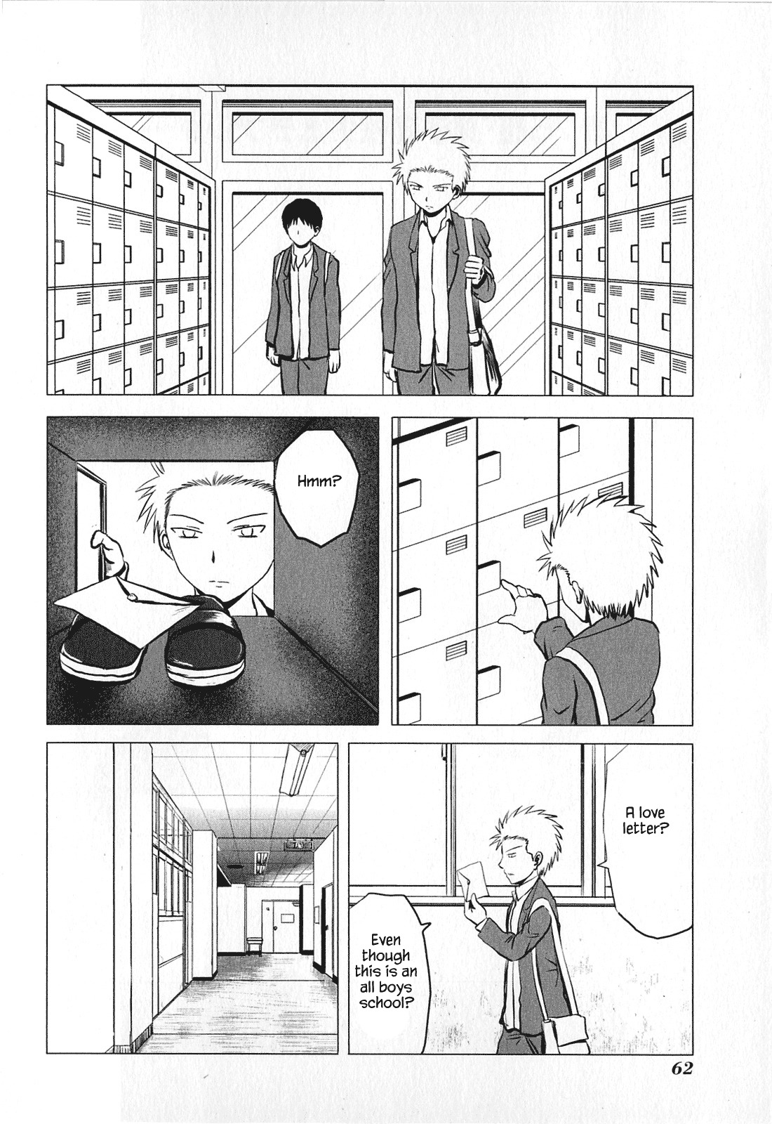Danshi Koukousei no Nichijou Chapter 75 page 2 - Chapter 75: High School Boys And A Love Letter