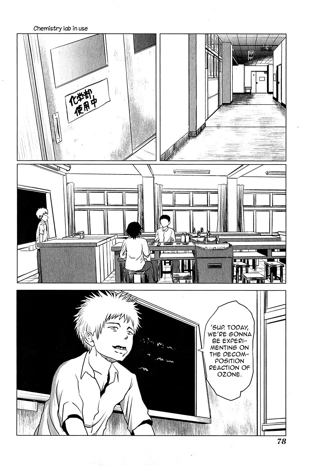 Danshi Koukousei no Nichijou Chapter 77 page 2 - Chapter 77: High School Boys And The Chemistry Club