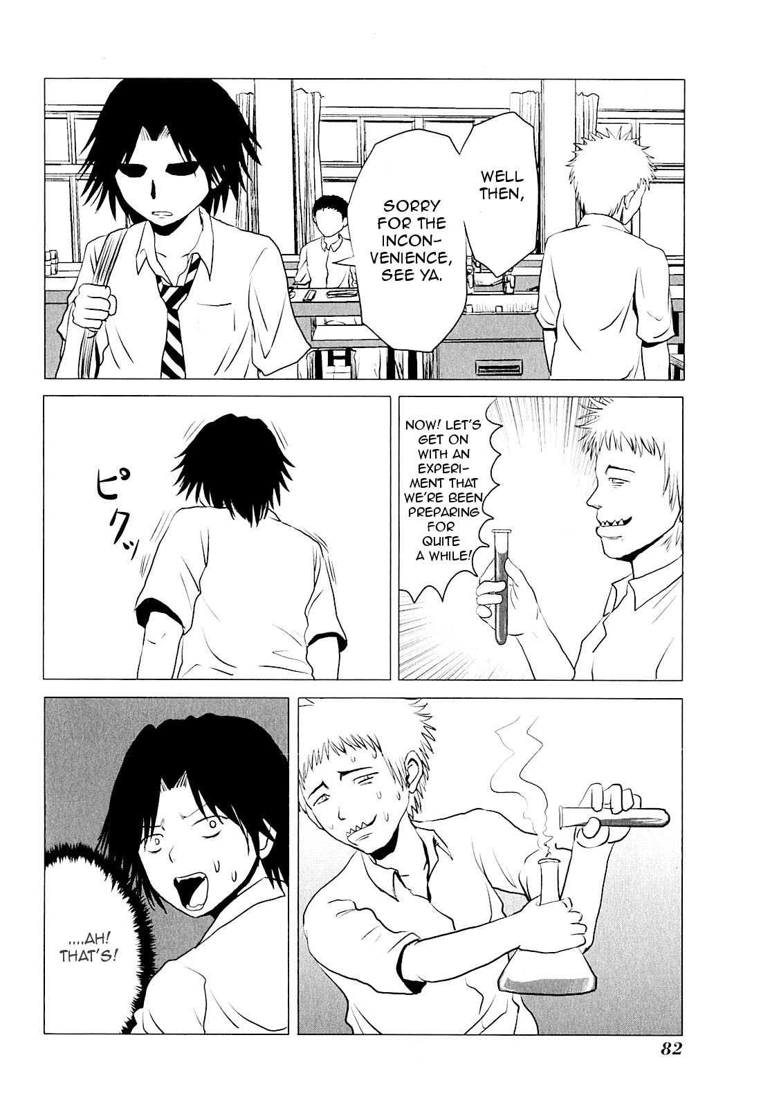 Danshi Koukousei no Nichijou Chapter 77 page 6 - Chapter 77: High School Boys And The Chemistry Club