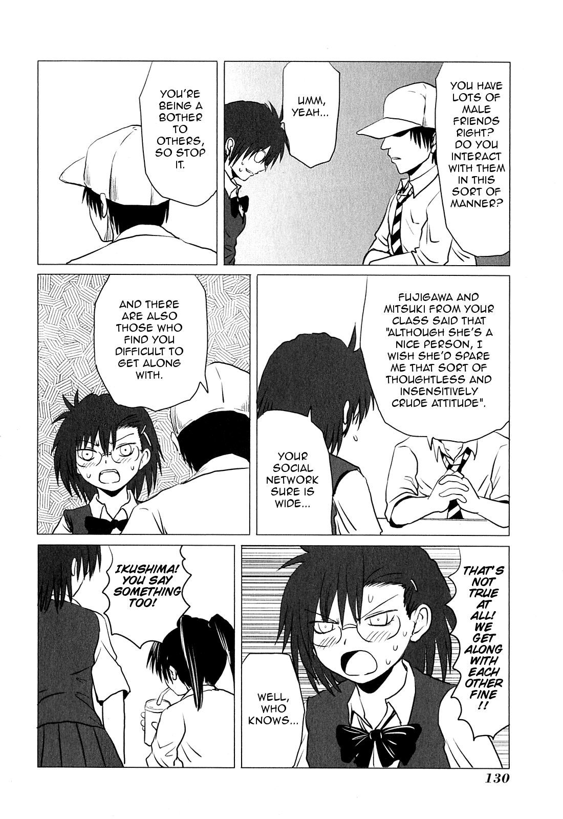 Danshi Koukousei no Nichijou Chapter 81.13 page 3 - Chapter 81.13: Highschool Girls Are Funky - Friends