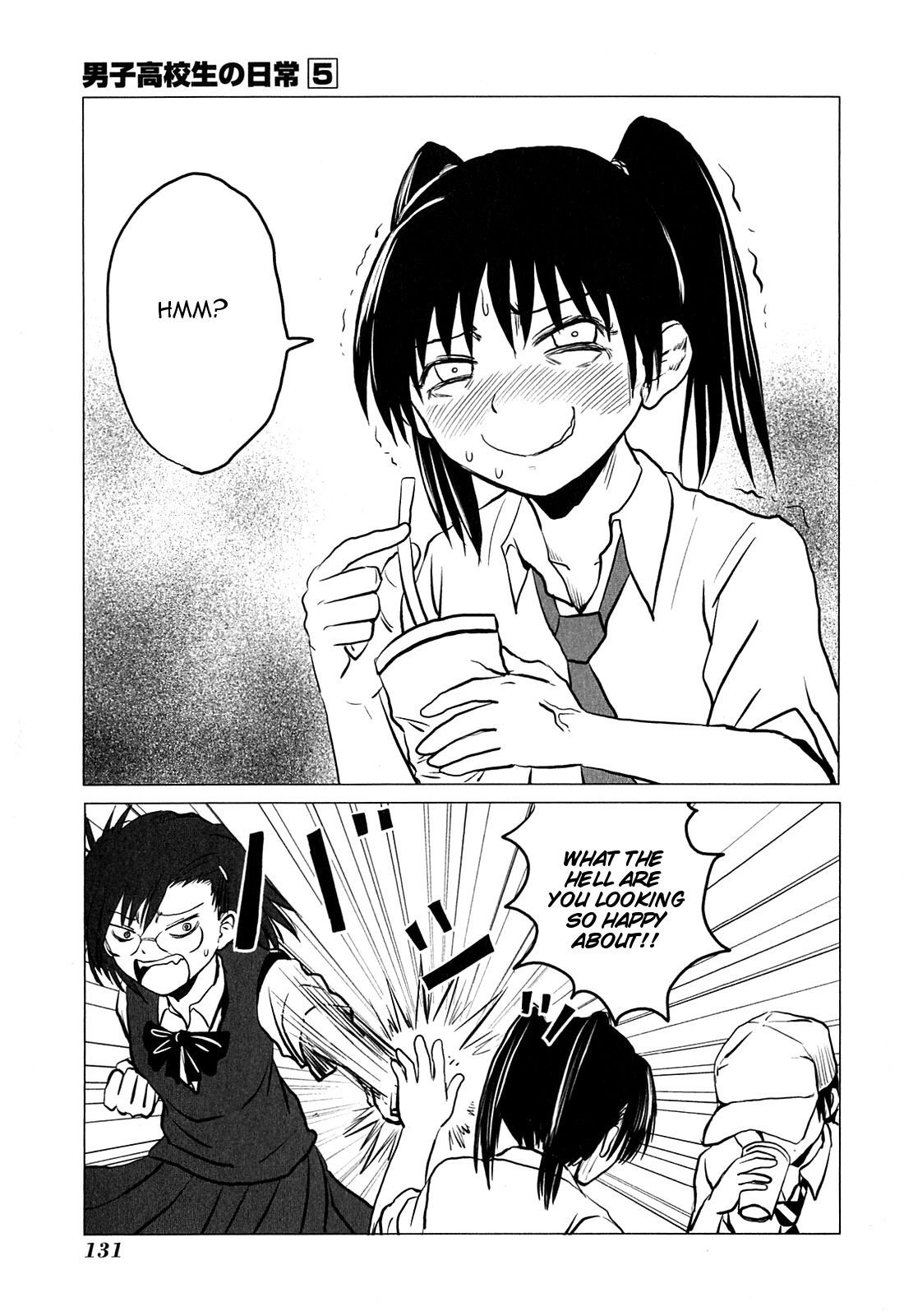 Danshi Koukousei no Nichijou Chapter 81.13 page 4 - Chapter 81.13: Highschool Girls Are Funky - Friends