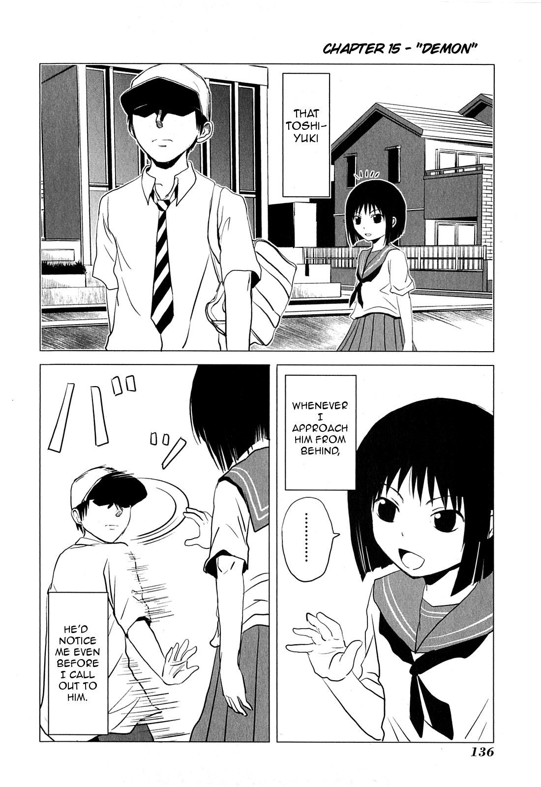 Danshi Koukousei no Nichijou Chapter 81.15 page 1 - Chapter 81.15: Highschool Girls Are Funky - Demon