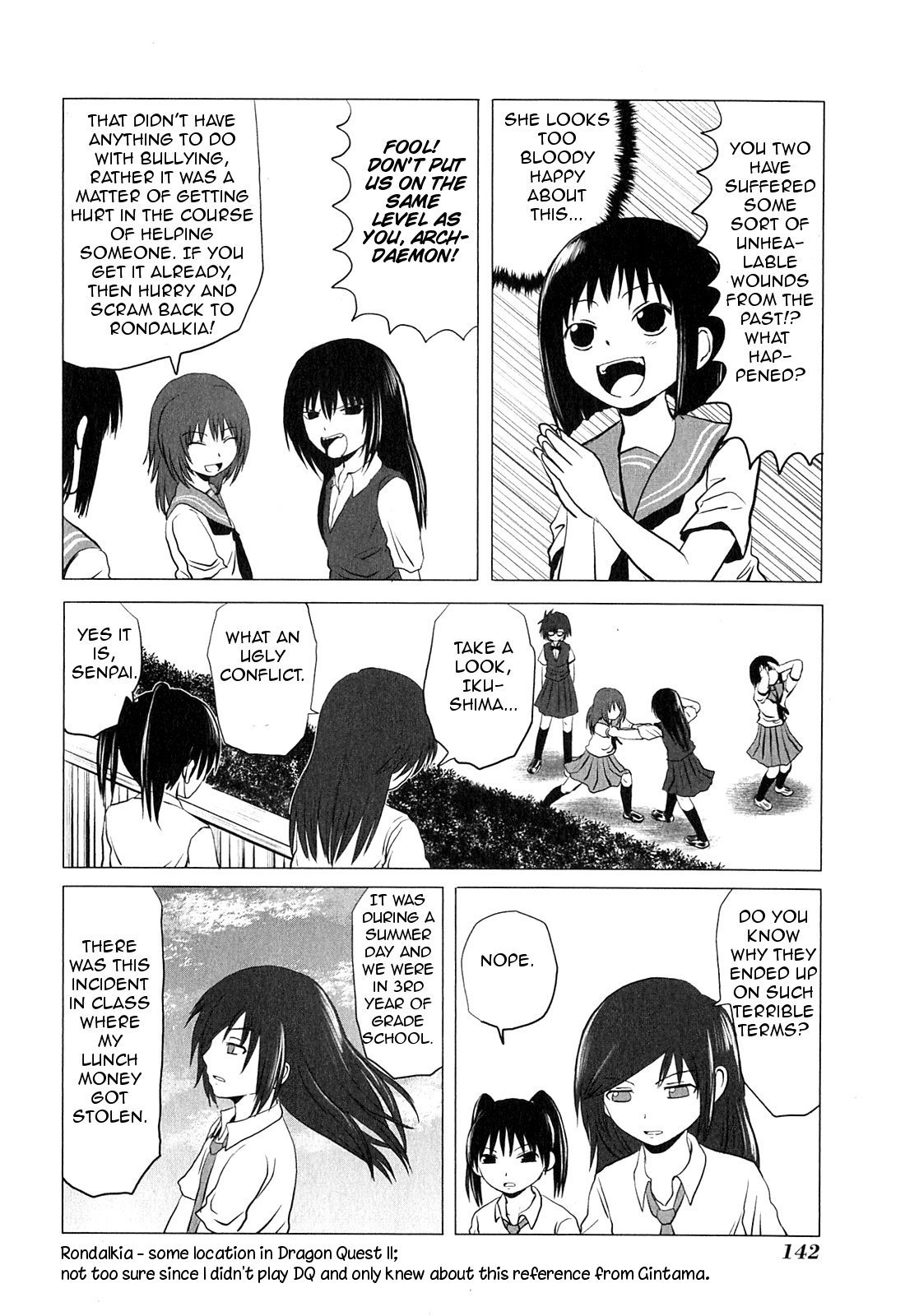 Danshi Koukousei no Nichijou Chapter 81.16 page 3 - Chapter 81.16: Highschool Girls Are Funky - Continuation To - On Bad Terms