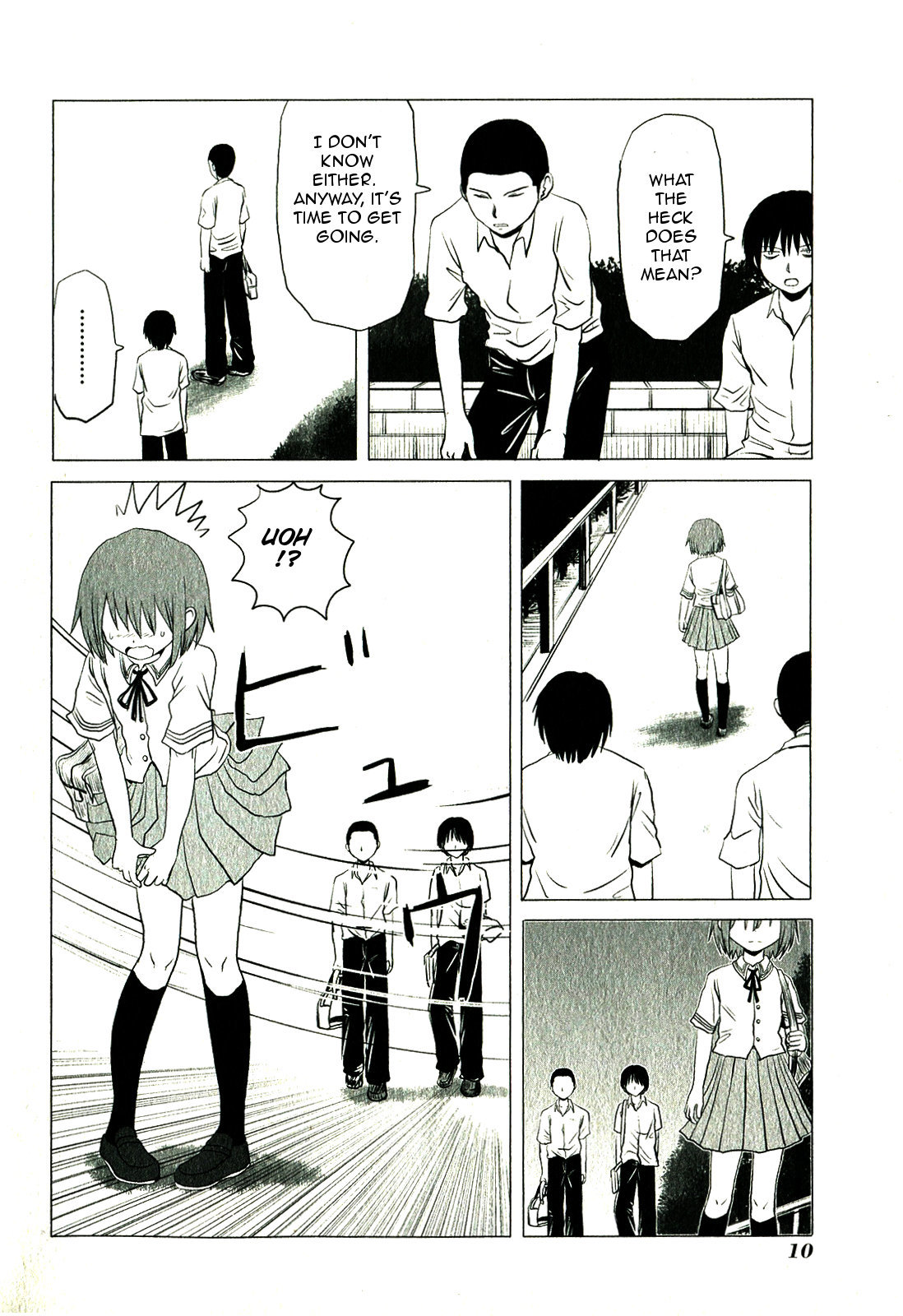 Danshi Koukousei no Nichijou Chapter 82 page 12 - Chapter 82: Highschool Boys And Zippers