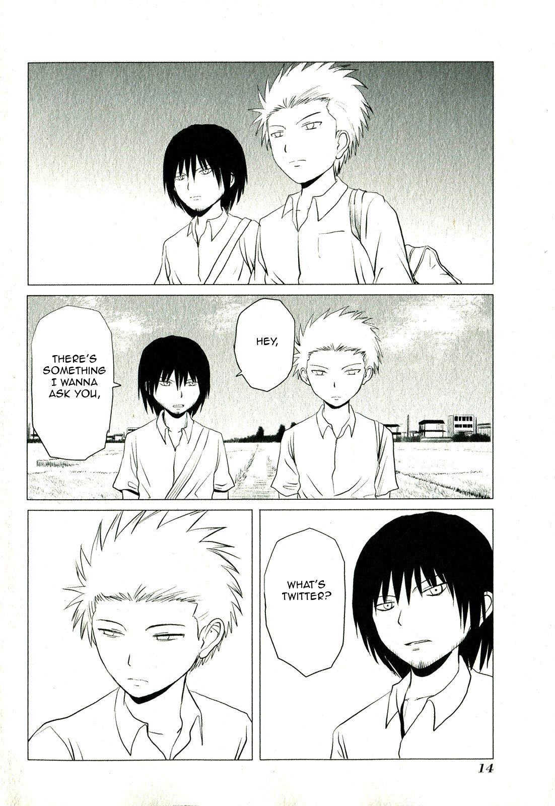 Danshi Koukousei no Nichijou Chapter 83 page 2 - Chapter 83: Highschool Boys And Lies