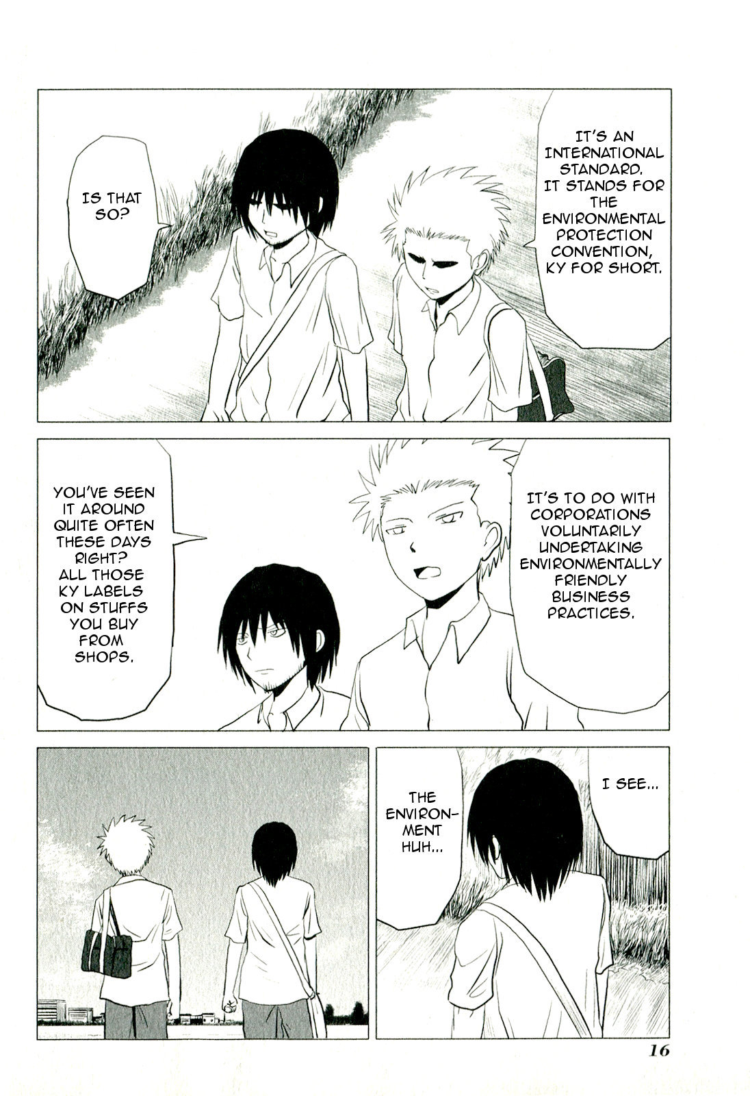 Danshi Koukousei no Nichijou Chapter 83 page 4 - Chapter 83: Highschool Boys And Lies