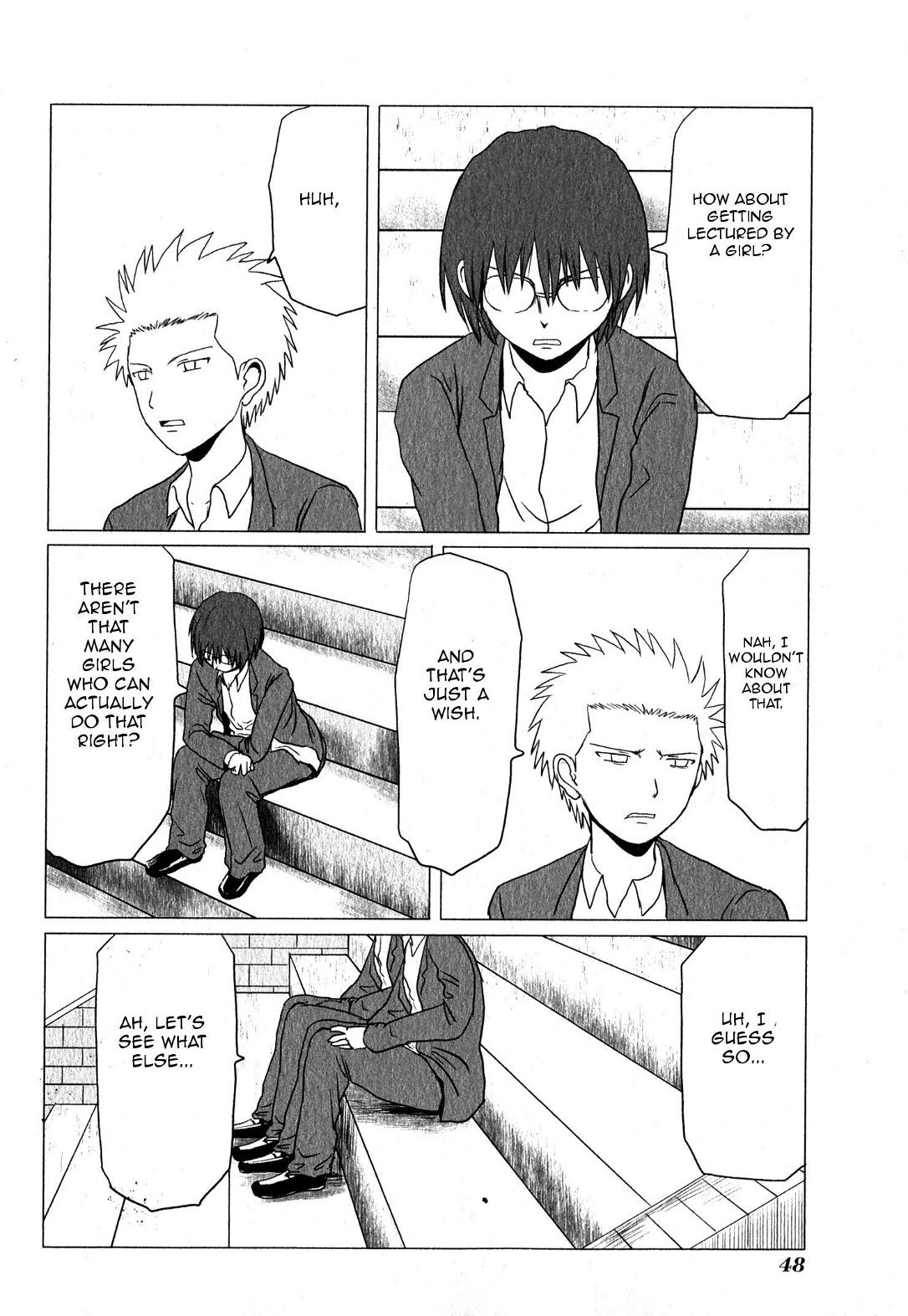 Danshi Koukousei no Nichijou Chapter 87 page 6 - Chapter 87: Highschool Boys And Ideals