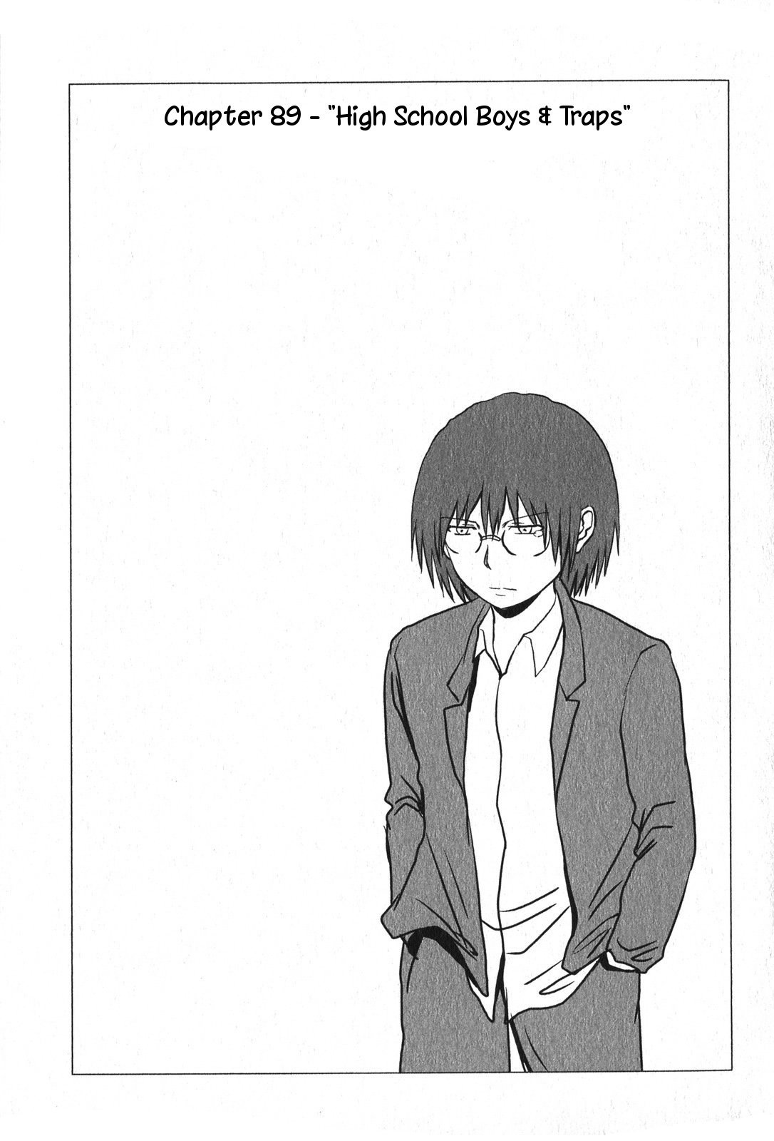 Danshi Koukousei no Nichijou Chapter 89 page 1 - Chapter 89: Highschool Boys And Traps