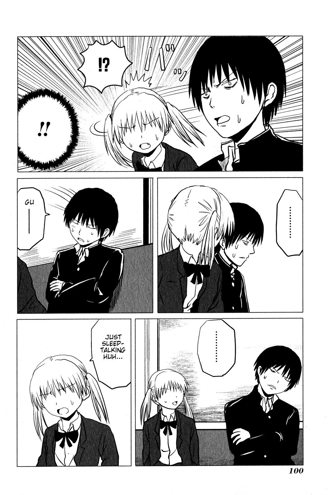 Danshi Koukousei no Nichijou Chapter 93 page 8 - Chapter 93: Highschool Boys And Train's Carriage