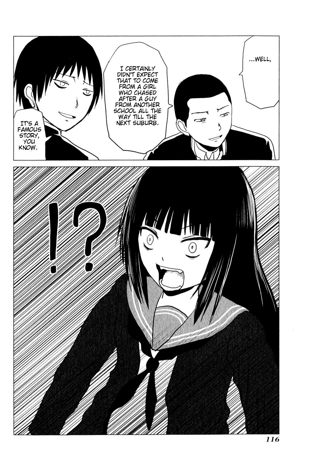 Danshi Koukousei no Nichijou Chapter 94.1 page 8 - Chapter 94.01: Extra - Highschool Boys And Assertiveness