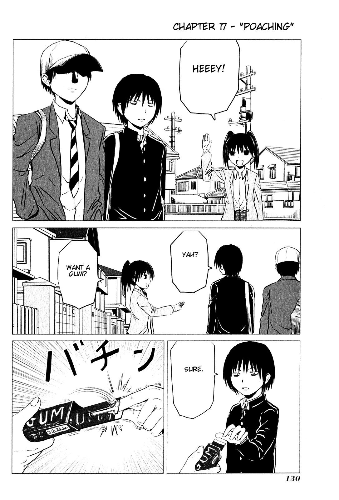Danshi Koukousei no Nichijou Chapter 94.17 page 1 - Chapter 94.17: Highschool Girls Are Funky - Poaching