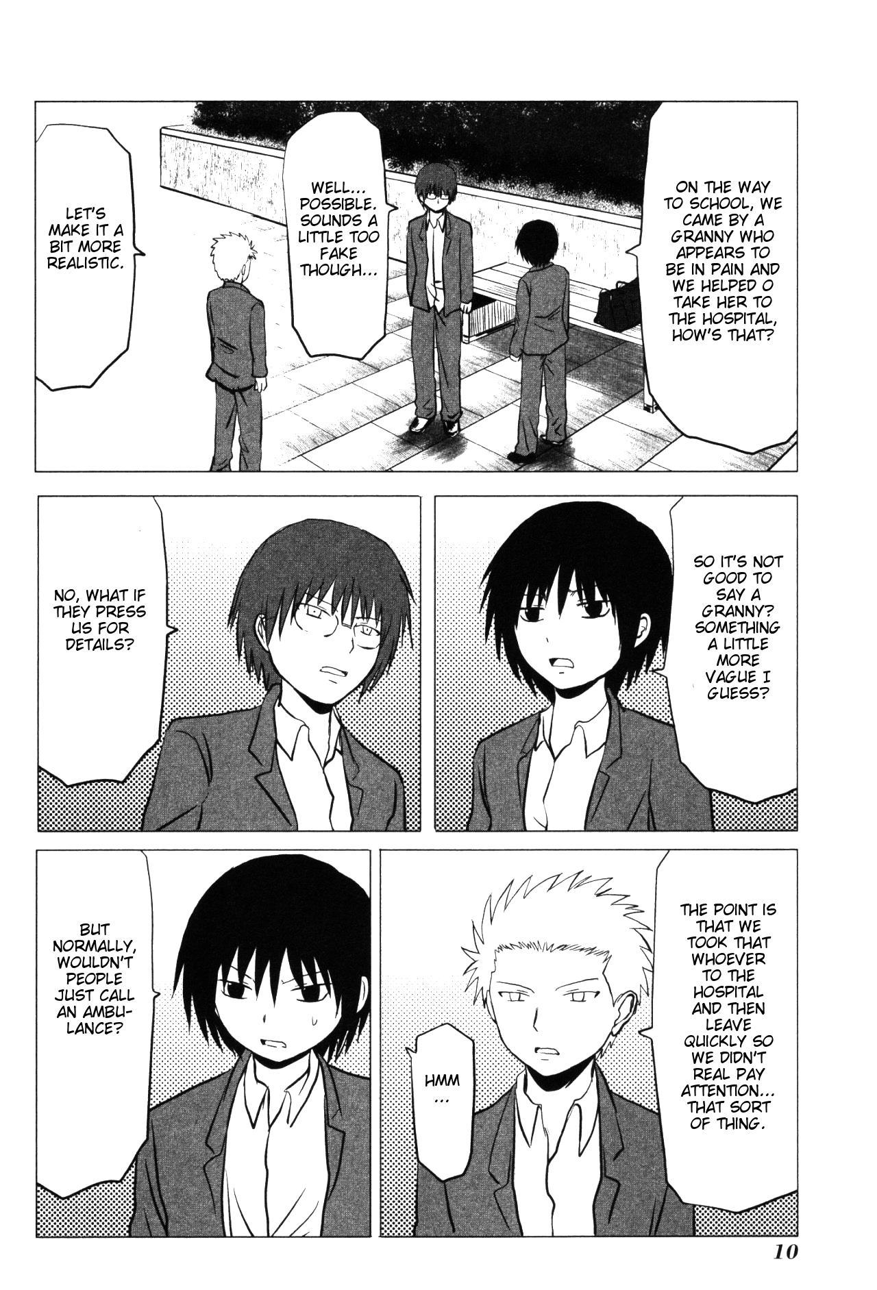 Danshi Koukousei no Nichijou Chapter 95 page 13 - Chapter 95: Highschool Boys And Truancy