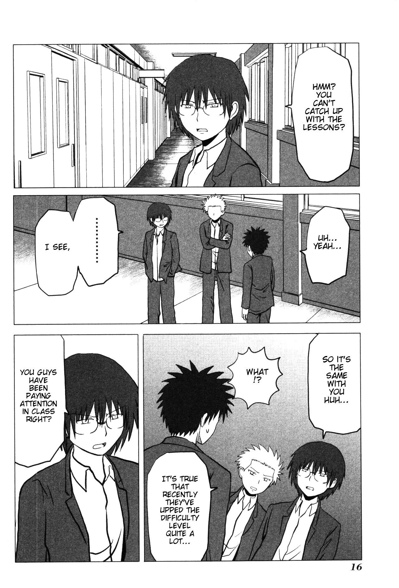 Danshi Koukousei no Nichijou Chapter 96 page 4 - Chapter 96: Highschool Boys And Studies