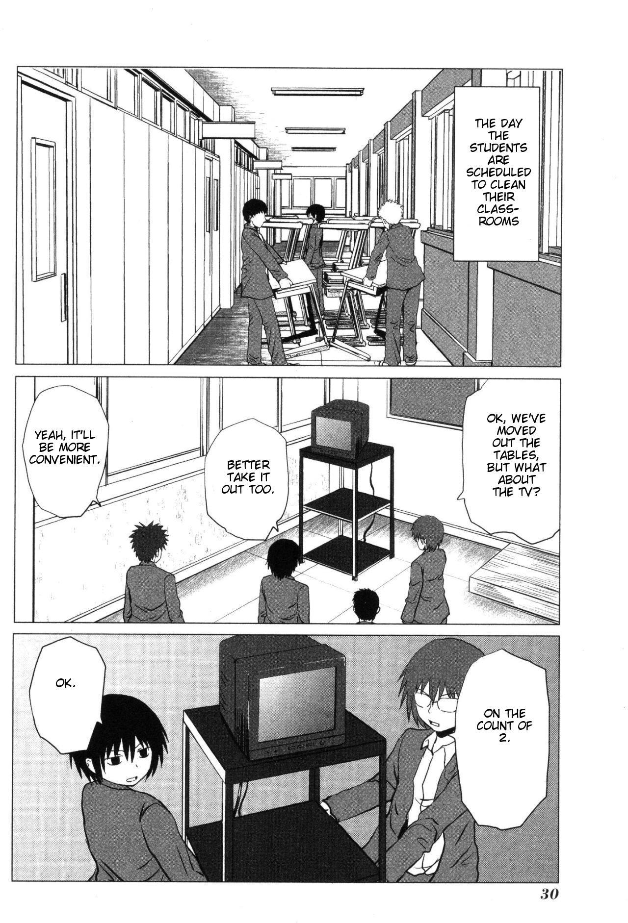 Danshi Koukousei no Nichijou Chapter 98 page 2 - Chapter 98: Highschool Boys And Cleaning Up