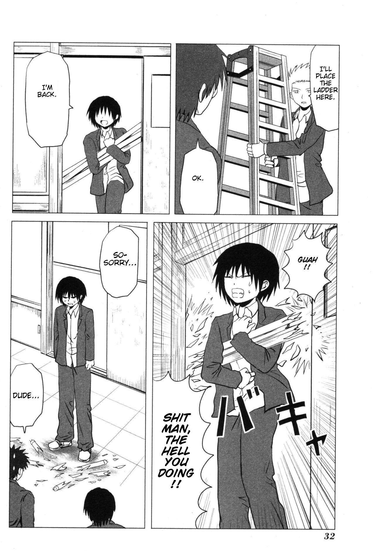 Danshi Koukousei no Nichijou Chapter 98 page 4 - Chapter 98: Highschool Boys And Cleaning Up