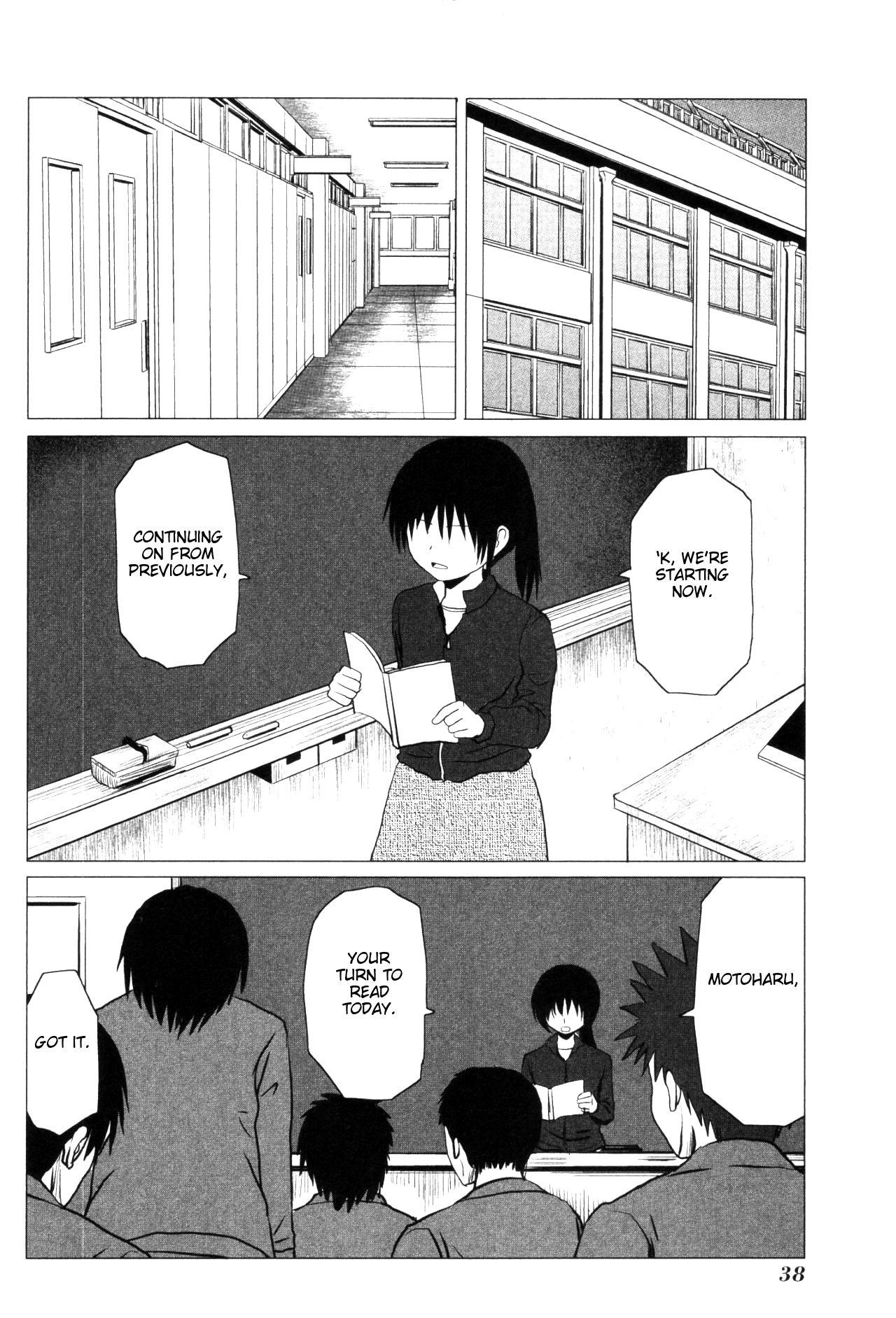 Danshi Koukousei no Nichijou Chapter 99 page 2 - Chapter 99: Highschool Boys And Reading