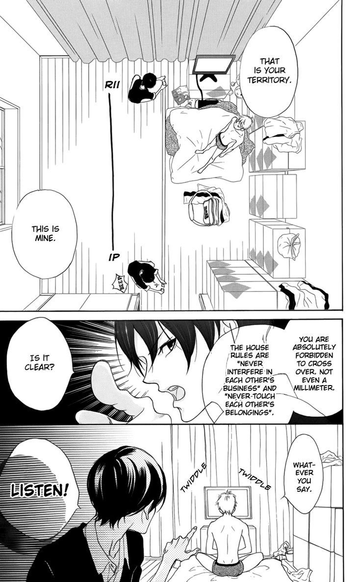 Danshigurashi Chapter 1 page 15 - Chapter 1