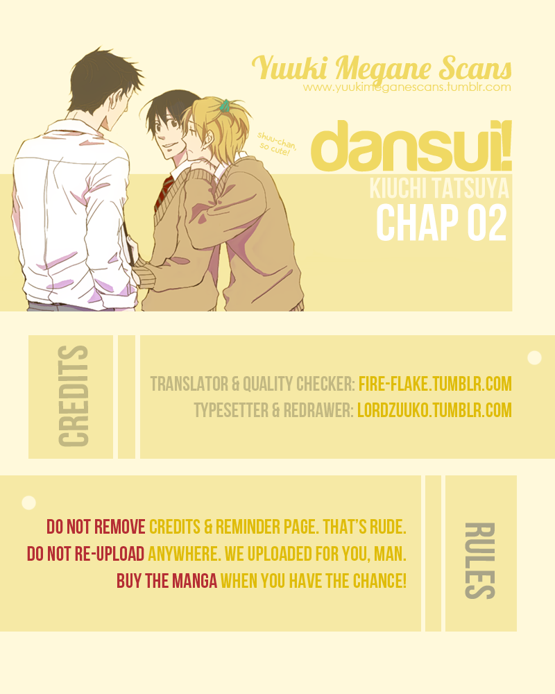 Dansui! Chapter 2.2 page 1 - Chapter 2 v2 : Swim 2