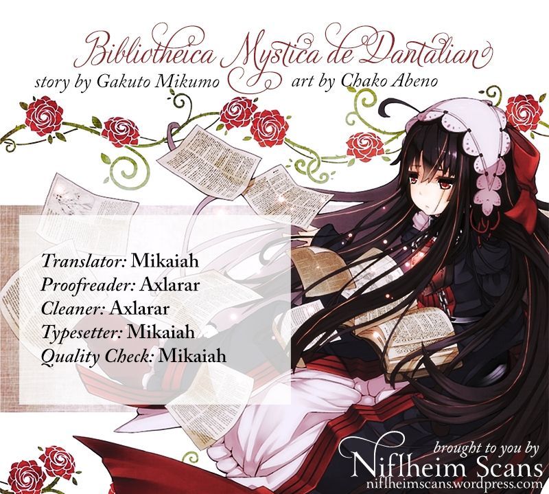 Dantalian no Shoka Chapter 23 page 1 - Chapter 23: Timetable (II)
