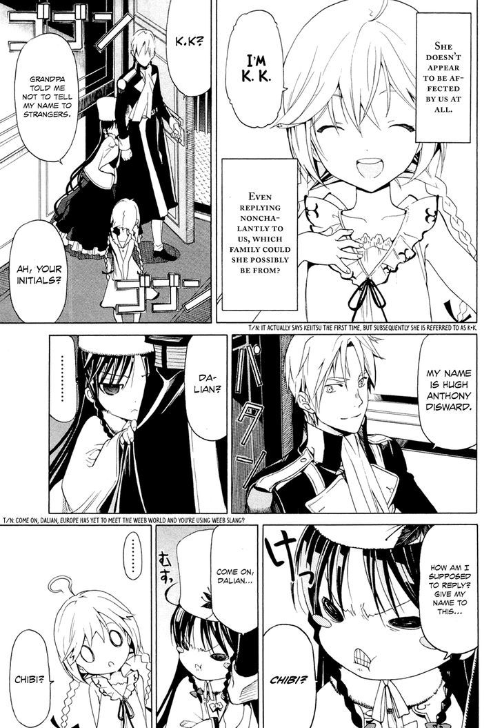 Dantalian no Shoka Chapter 23 page 19 - Chapter 23: Timetable (II)