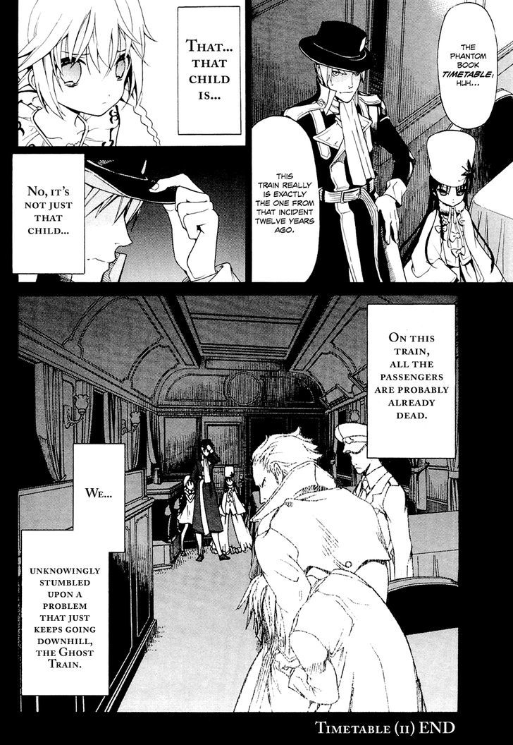 Dantalian no Shoka Chapter 23 page 38 - Chapter 23: Timetable (II)