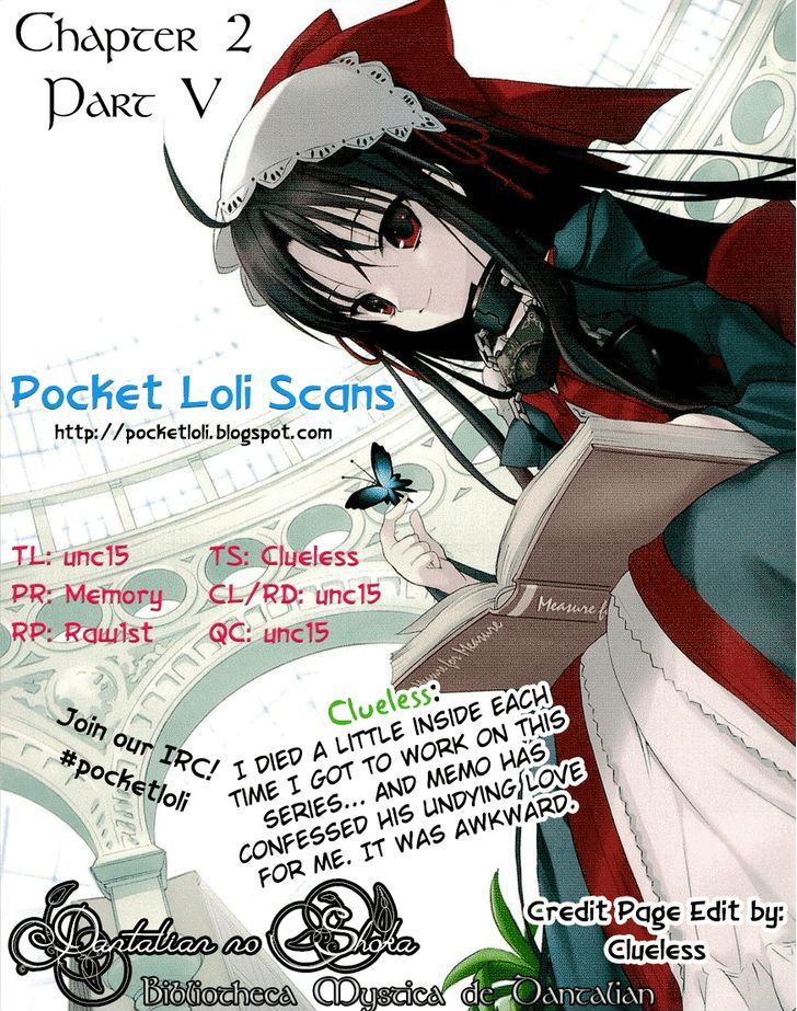 Dantalian no Shoka Chapter 9 page 1 - Chapter 9: The Pop-up Book V