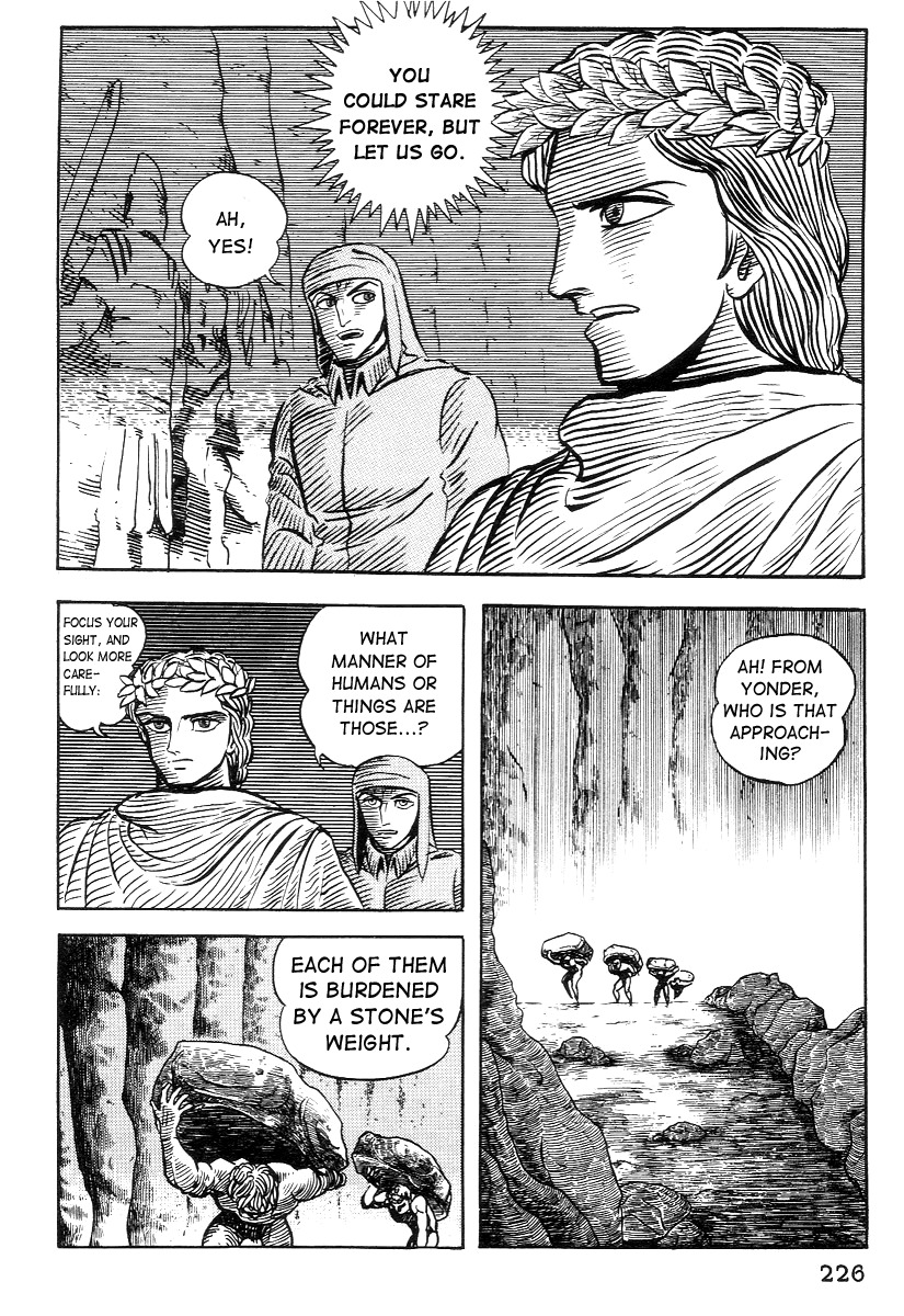 Dante Shinkyoku Chapter 21 page 3 - Chapter 21: The First Circle of Purgatory
