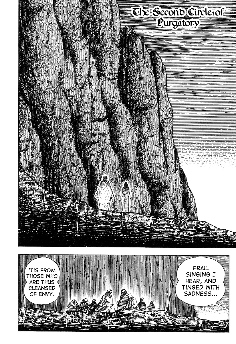 Dante Shinkyoku Chapter 22 page 1 - Chapter 22: The Second Circle of Purgatory