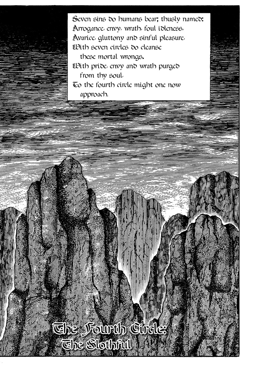 Dante Shinkyoku Chapter 24 page 1 - Chapter 24: The Fourth Circle, The Slothful