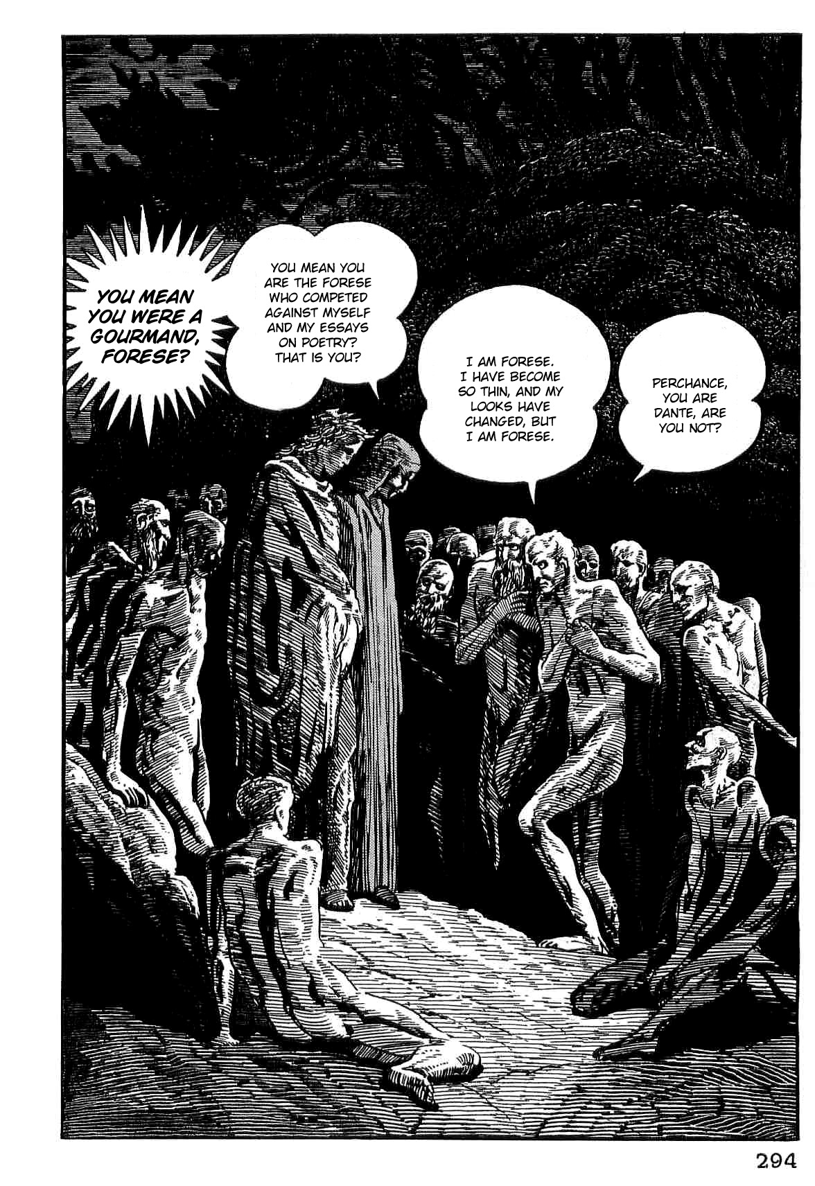 Dante Shinkyoku Chapter 26 page 4 - Chapter 26: The Sixth Circle, The Fruit of Temptation