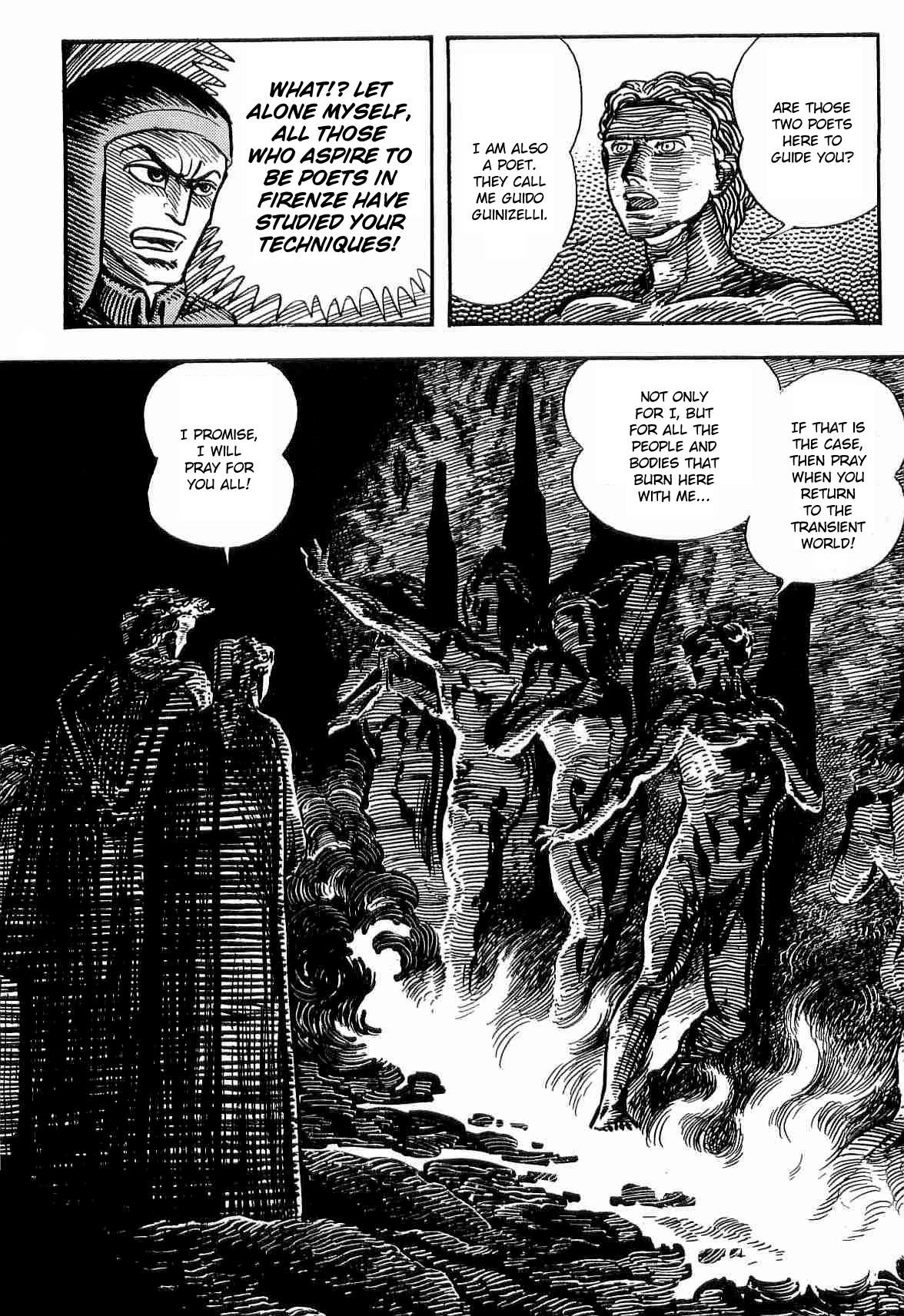 Dante Shinkyoku Chapter 27 page 11 - Chapter 27: The Seventh Circle, The Flames of Purification