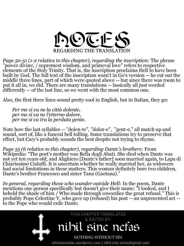 Dante Shinkyoku Chapter 3 page 28 - Chapter 3: The Gates of Hell