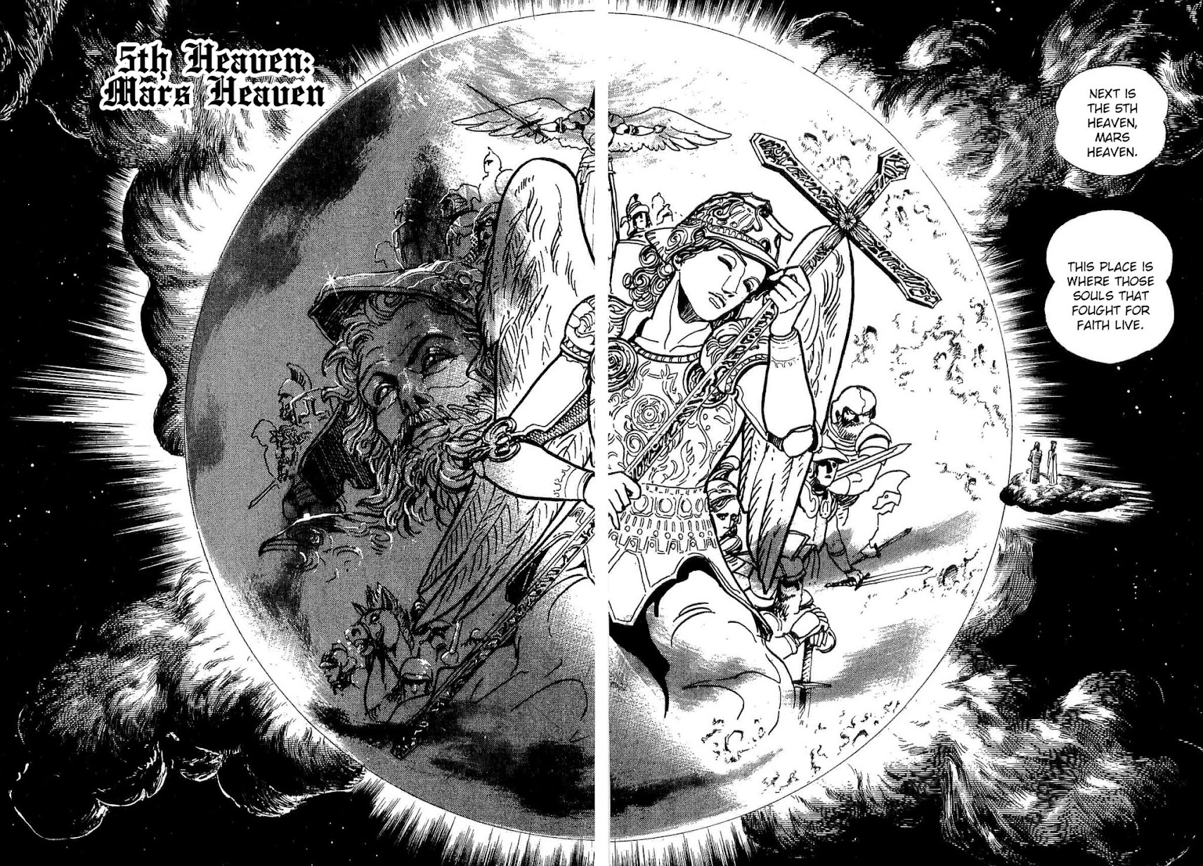 Dante Shinkyoku Chapter 36 page 1 - Chapter 36: The Fifth Heaven, Mars Heaven