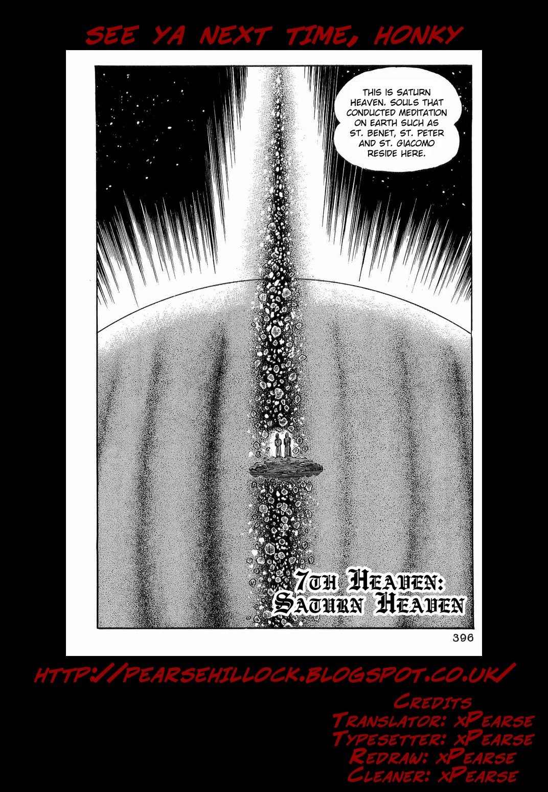 Dante Shinkyoku Chapter 38 page 7 - Chapter 38: The Seventh Heaven, Saturn Heaven